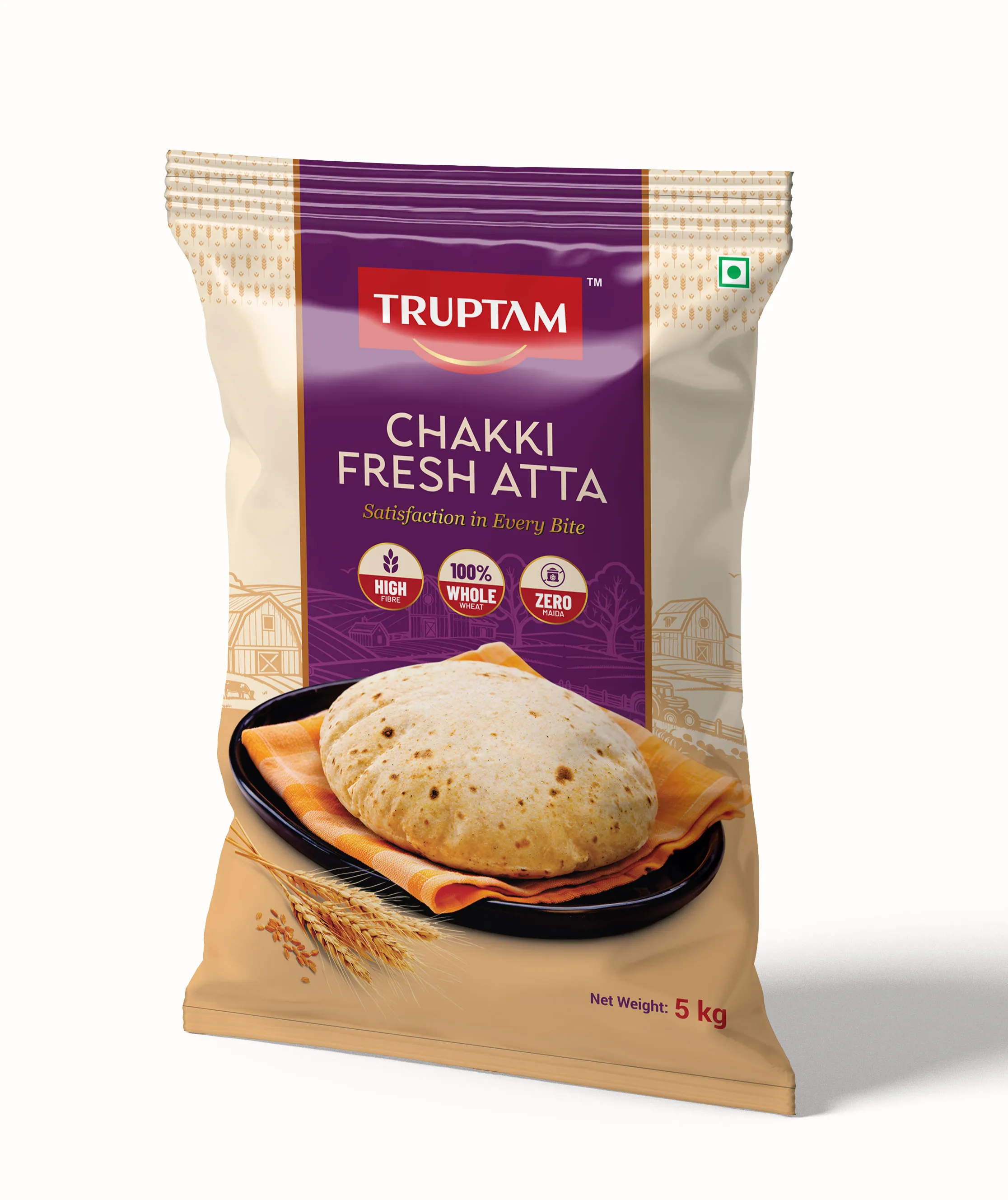 Truptam Whole Grain Flour - 4
