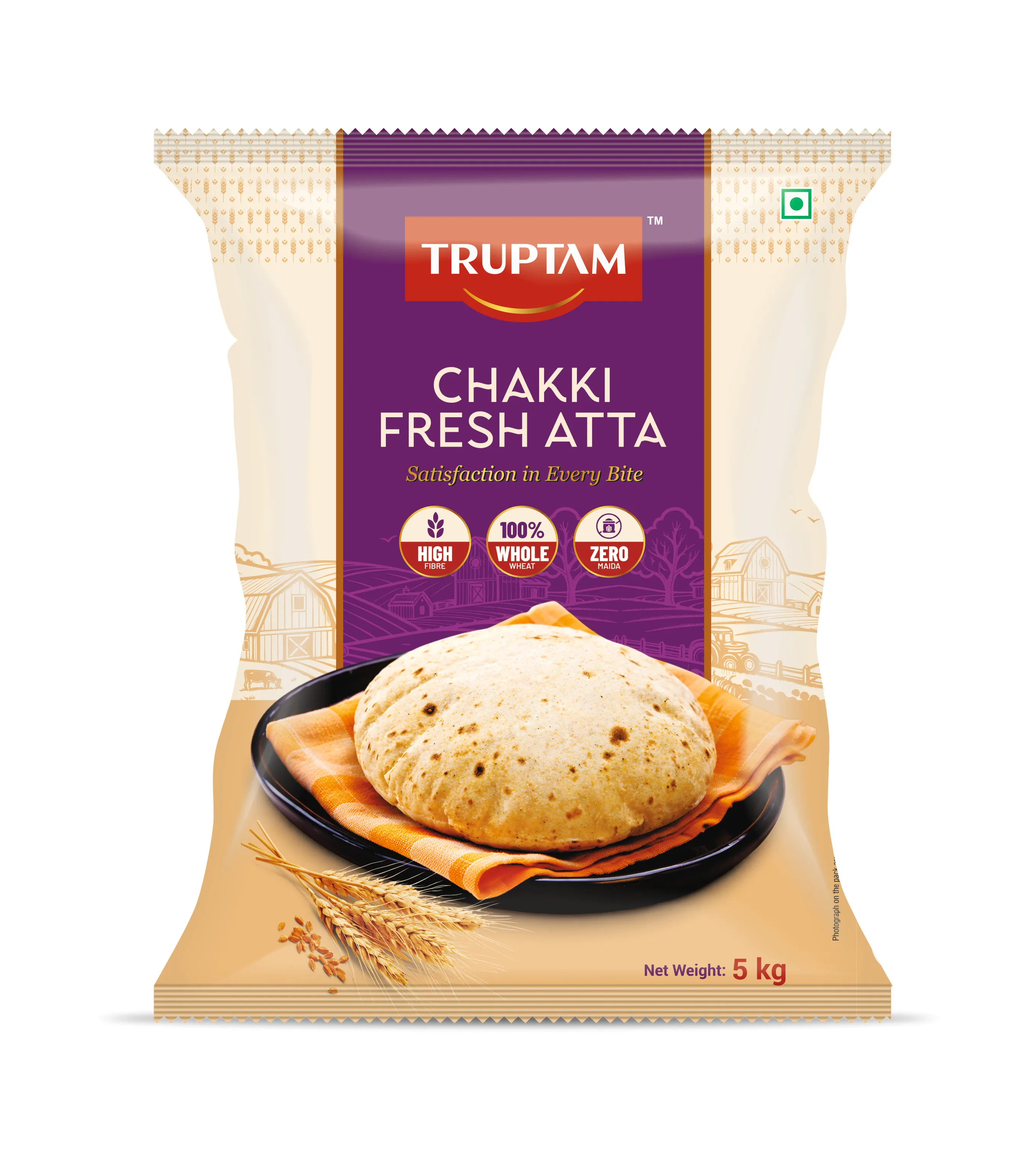 Truptam Stone Ground Chakki Atta